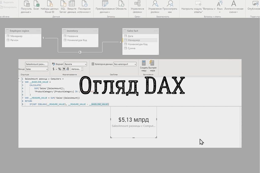 Огляд DAX